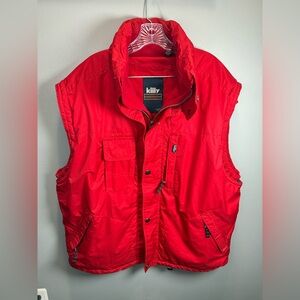 Killy Technical Equipment Classic Line Red Ski Vest Size‎ 46